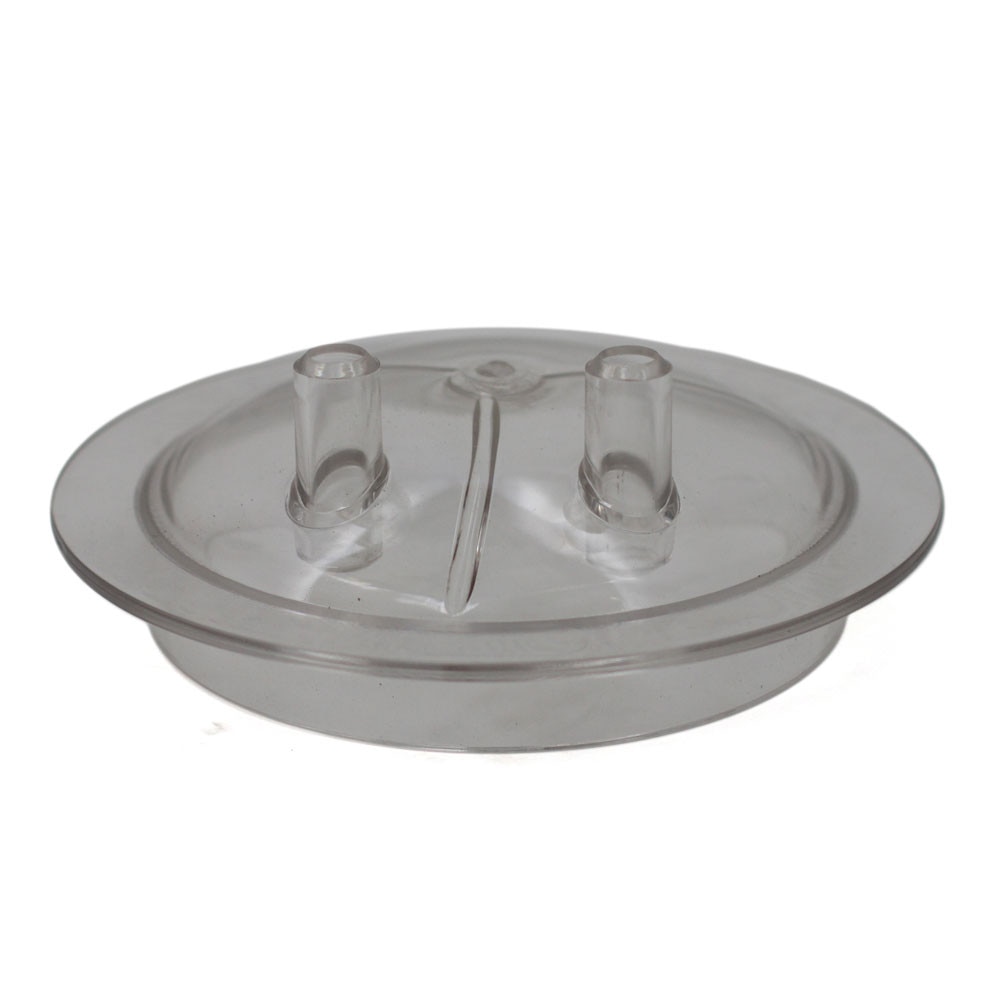 Capac transparent pentru bidon de 30l cu 2 iesiri