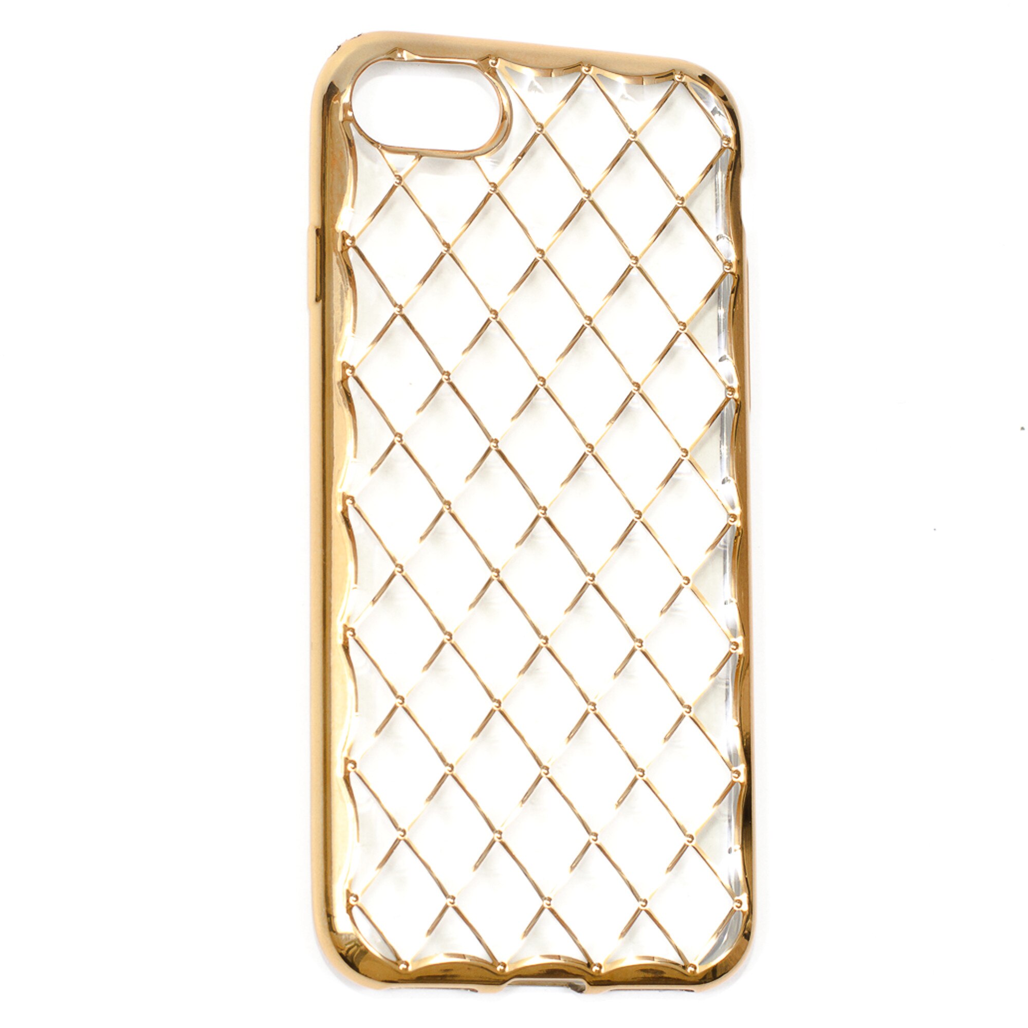 Husa Luxury Jelly, Silicon, iPhone 7 , Gold