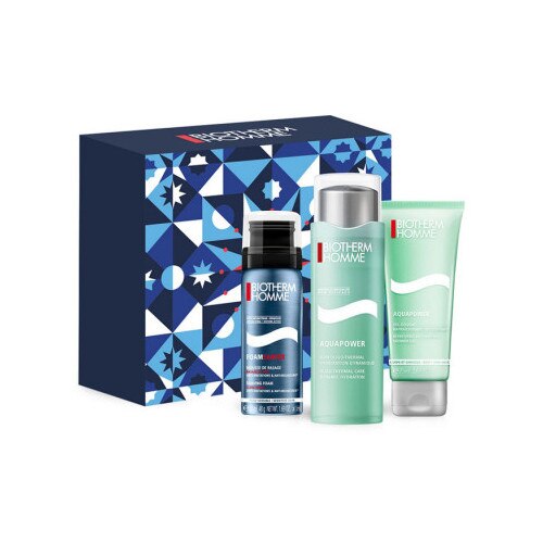 Pachet promo Biotherm Homme Aquapower 75ml + Shaving Foam 50ml + Shower Gel 75ml