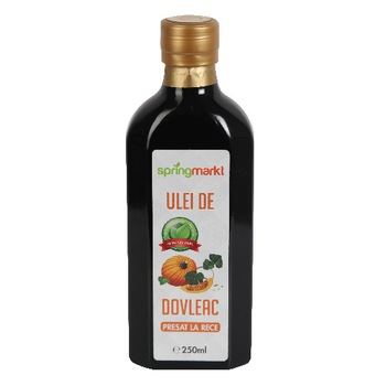 Ulei de Dovleac (presat la rece), 250 ml, Springmarkt Ulei de Dovleac (presat la rece), 250 ml, Springmarkt