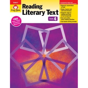 Reading Literary Text, Common Core Lessons, Grade 4, Evan Moor (Author) Reading Literary Text, Common Core Lessons, Grade 4, Evan Moor (Author)