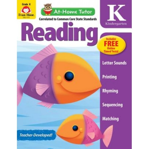At-Home Tutor Reading, Kindergarten, Guadalupe Lopez (Author)