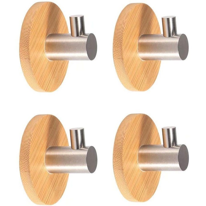 Uscator rufe QttvbTna, inox 304, autoadeziv, portocaliu, 50x6mm