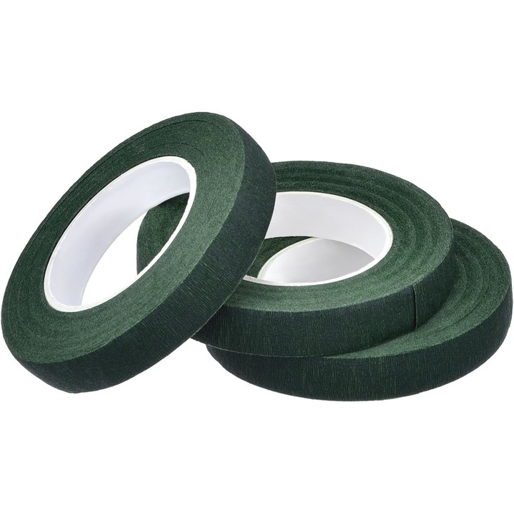 Set 3 Role Floristice, Verzi, 1cmx30m, Autocolante