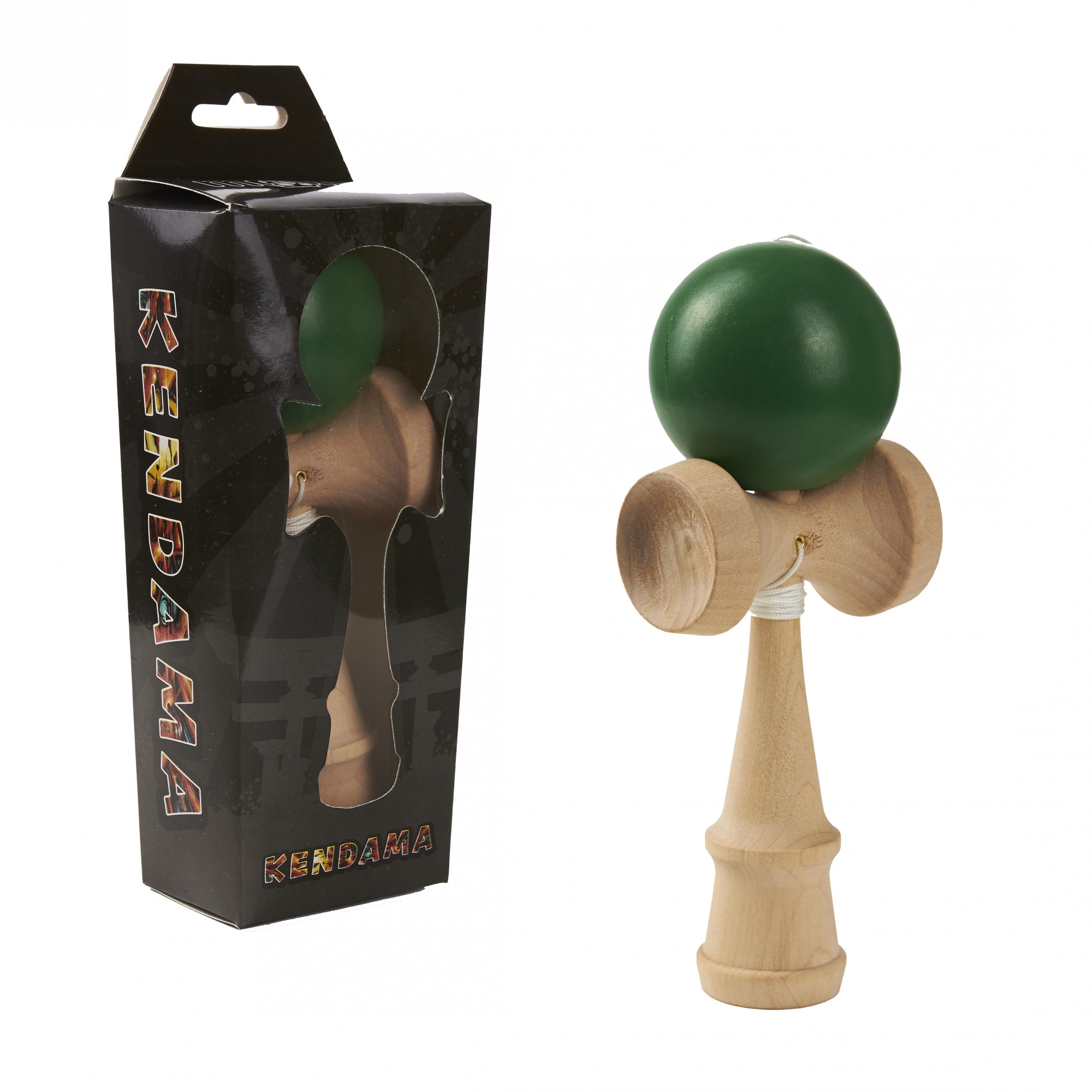 Joc de indemanare Momki Kendama, verde