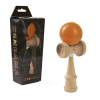 Joc de indemanare Momki Kendama, portocaliu