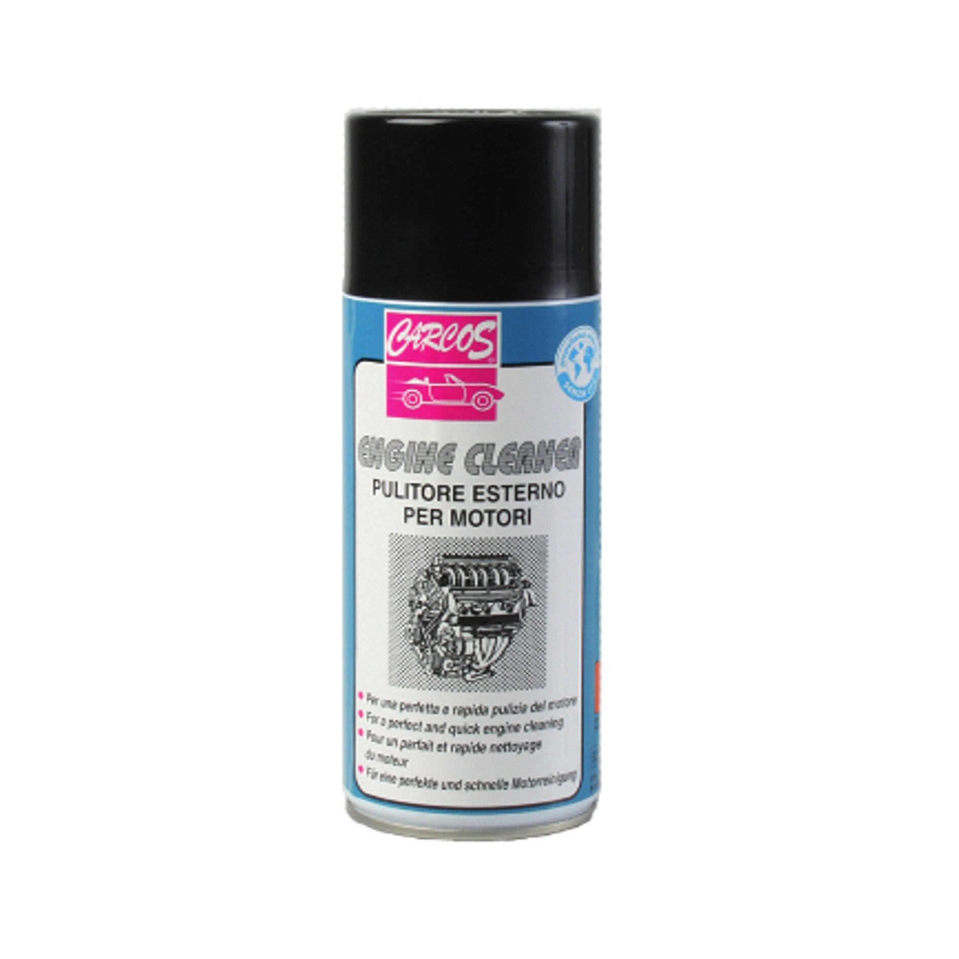 Curatator pentru exteriorul motorului, CARCOS, ENGINE CLEANER SPRAY, 400 ml