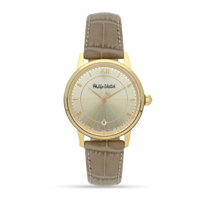 Ceas dama Philip Watch R8251598501 Quartz Auriu