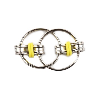 Jucarie Antistres Spinner Key Chain Fidget Yellow pentru copii si adulti - Undercover® Fidget Jucarie Antistres Spinner Key Chain Fidget Yellow pentru copii si adulti - Undercover® Fidget
