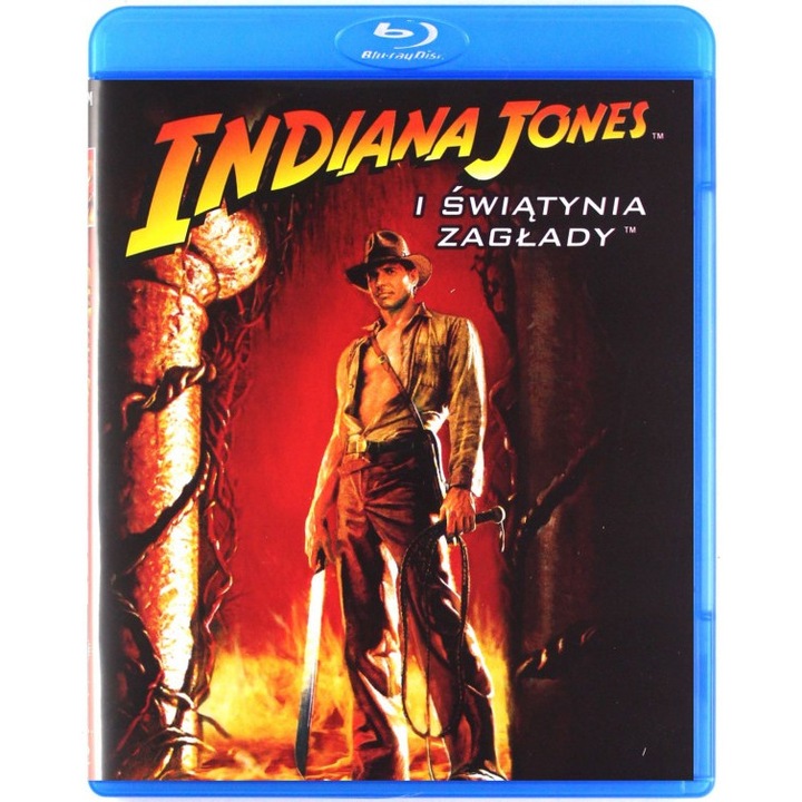 Индиана Джоунс и храмът на обречените [Blu-Ray]