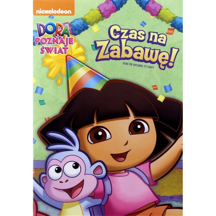 Dora poznaje świat: Czas na zabawę! [DVD]