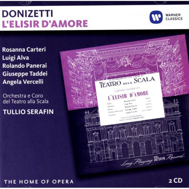 Serafin & Carteri & Alva & Panerai & Taddei & Vercelli: Donizetti: L'elisir D'amore [2CD]