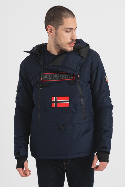 Geo Norway, Зимно яке Benyamine без закопчаване, Тъмносин