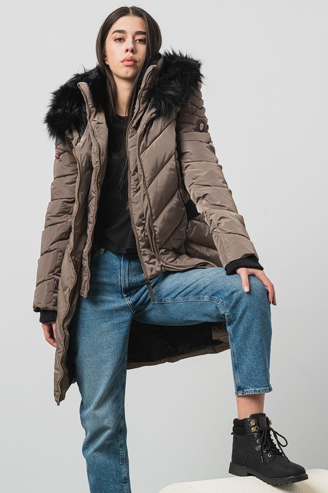 Geo Norway, Geaca cu o curea in talie Dolrie, Kaki