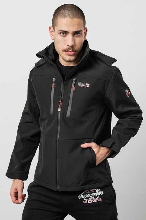 Geographical Norway, Geaca cu gluga Timmex, Negru
