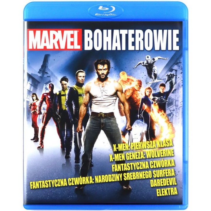 Marvel: Bohaterowie Kolekcja [6xBlu-Ray]