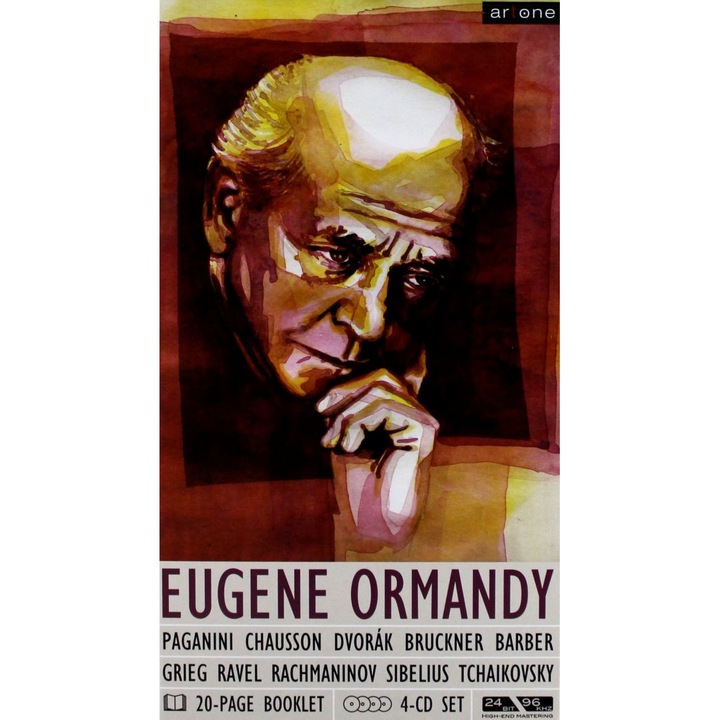 Eugene Ormandy & Minneapolis Orch & Philadelphia Orch: Paganini. Dvorak. Ravel. Tchaikovsky. Barber [4CD]