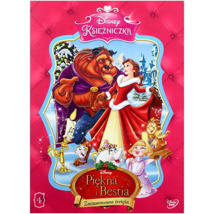 Красавицата и звяра: Омагьосаната Коледа [DVD]