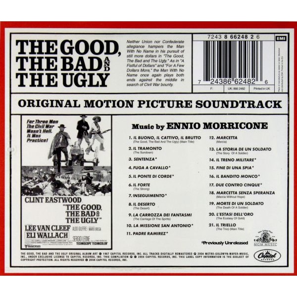 The Good The Bad And The Ugly soundtrack [CD] - eMAG.bg