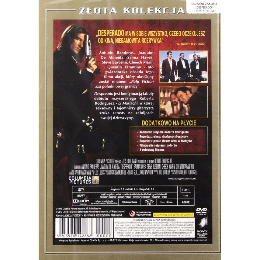 Десперадо [DVD] - eMAG.bg