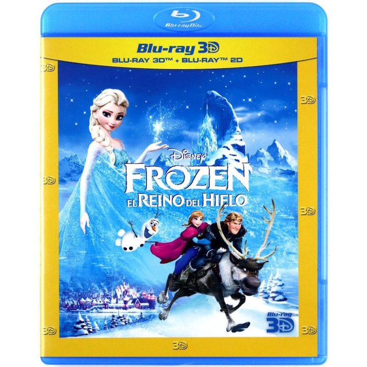 Замръзналото кралство [Blu-Ray 3D]+[Blu-Ray]