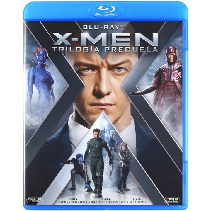 X-Men Prequel Trilogy [3xBlu-Ray]