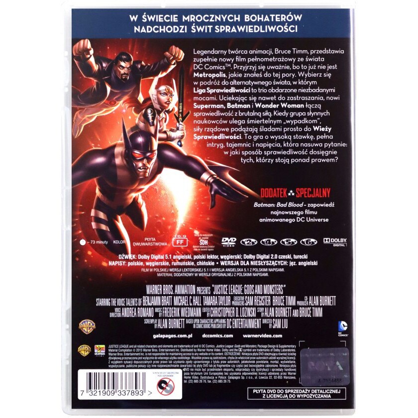 Justice League: Gods and Monsters Chronicles [DVD] - eMAG.bg