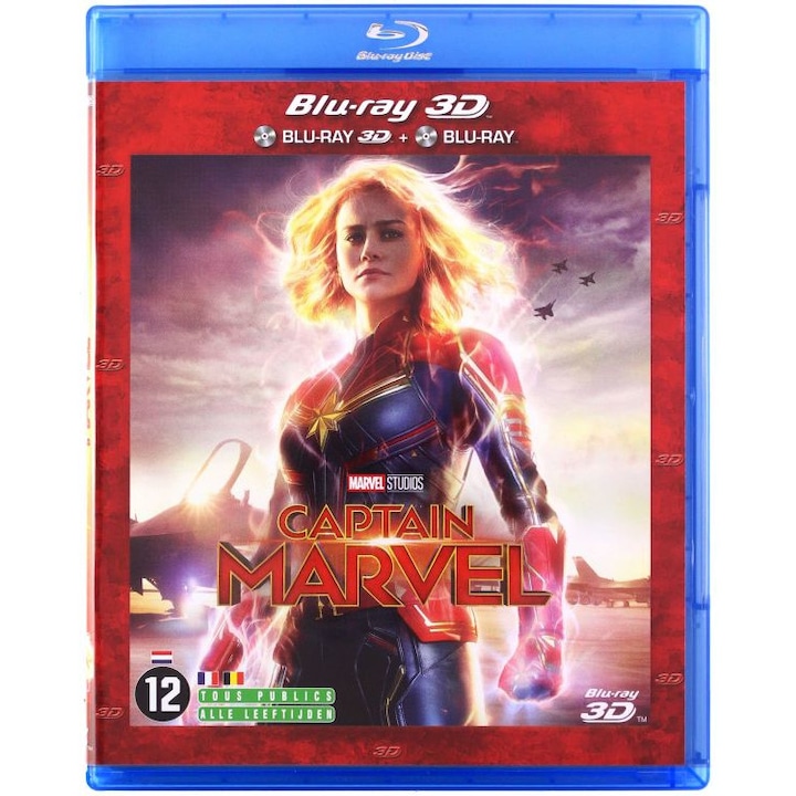 Капитан Марвел [Blu-Ray 3D]+[Blu-Ray]