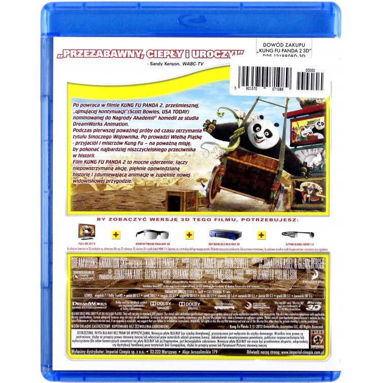 Кунг-Фу Панда 2 [Blu-Ray 3D] - eMAG.bg