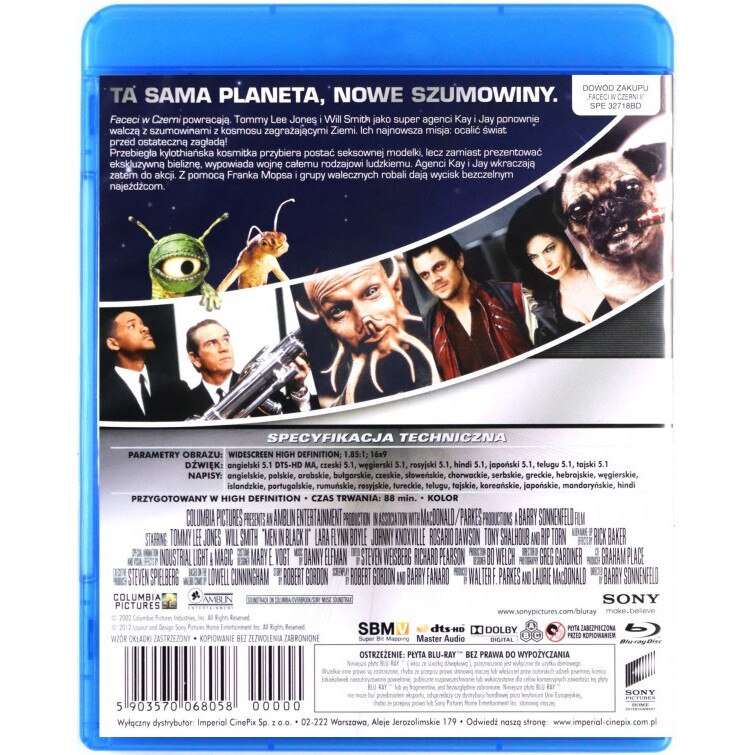 Мъже в черно 2 [Blu-Ray] - eMAG.bg