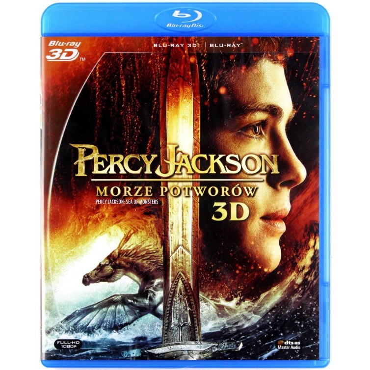 Пърси Джаксън и боговете на Олимп: Морето на чудовищата [Blu-Ray]+[Blu ...