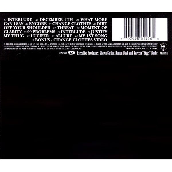 Jay Z: The Black Album [CD] - eMAG.ro