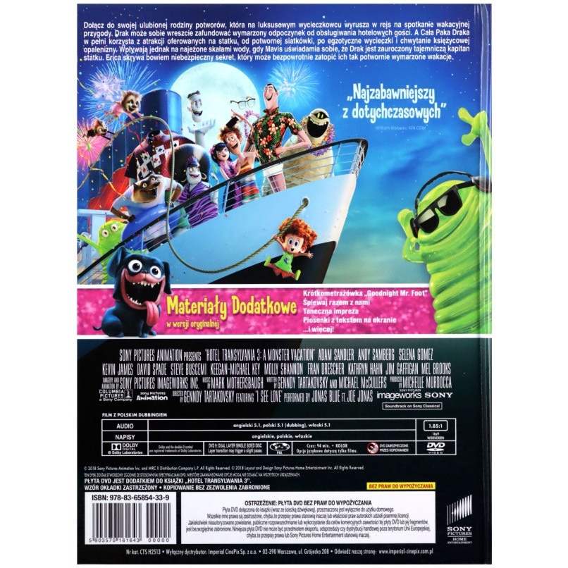 Хотел Трансилвания 3: Чудовищна ваканция [DVD] - eMAG.bg