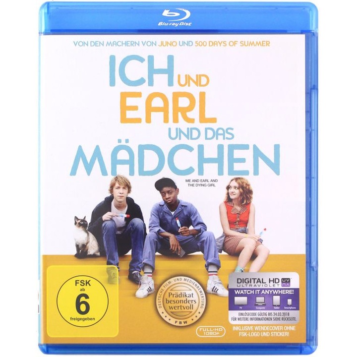 Én, Earl és a csaj, aki meg fog halni [Blu-Ray]