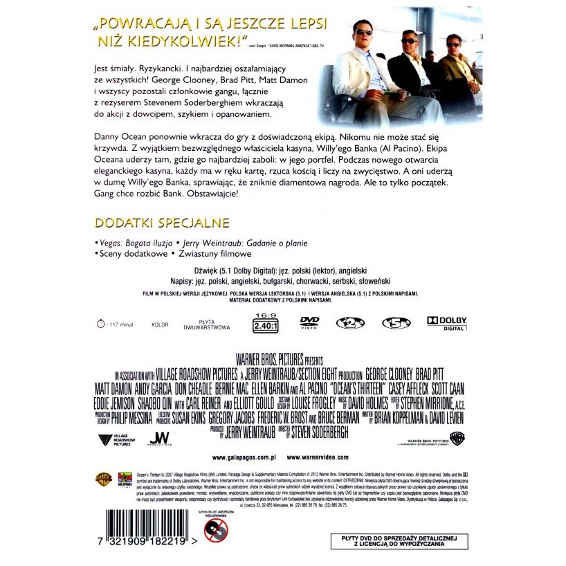 Бандата на Оушън 3 [DVD] - eMAG.bg