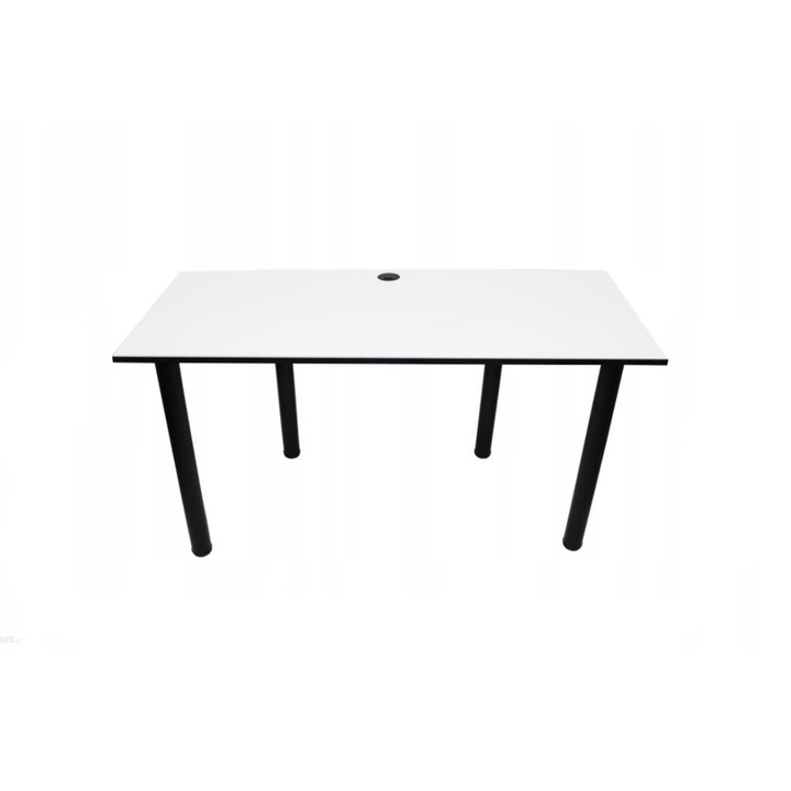Code BIG számítógépasztal, expedo, 160x73-76x80, fehér/fekete lábak
