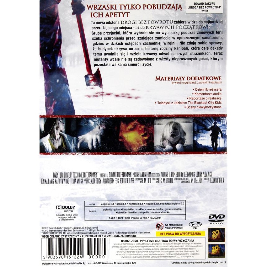 Drum interzis 4 Inceputuri sangeroase [DVD] eMAG.ro