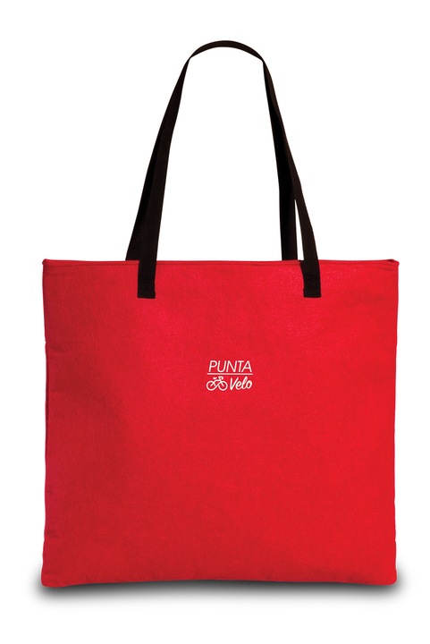 Geanta de cumparaturi, pentru bicicleta, Punta, F10427, Rosu