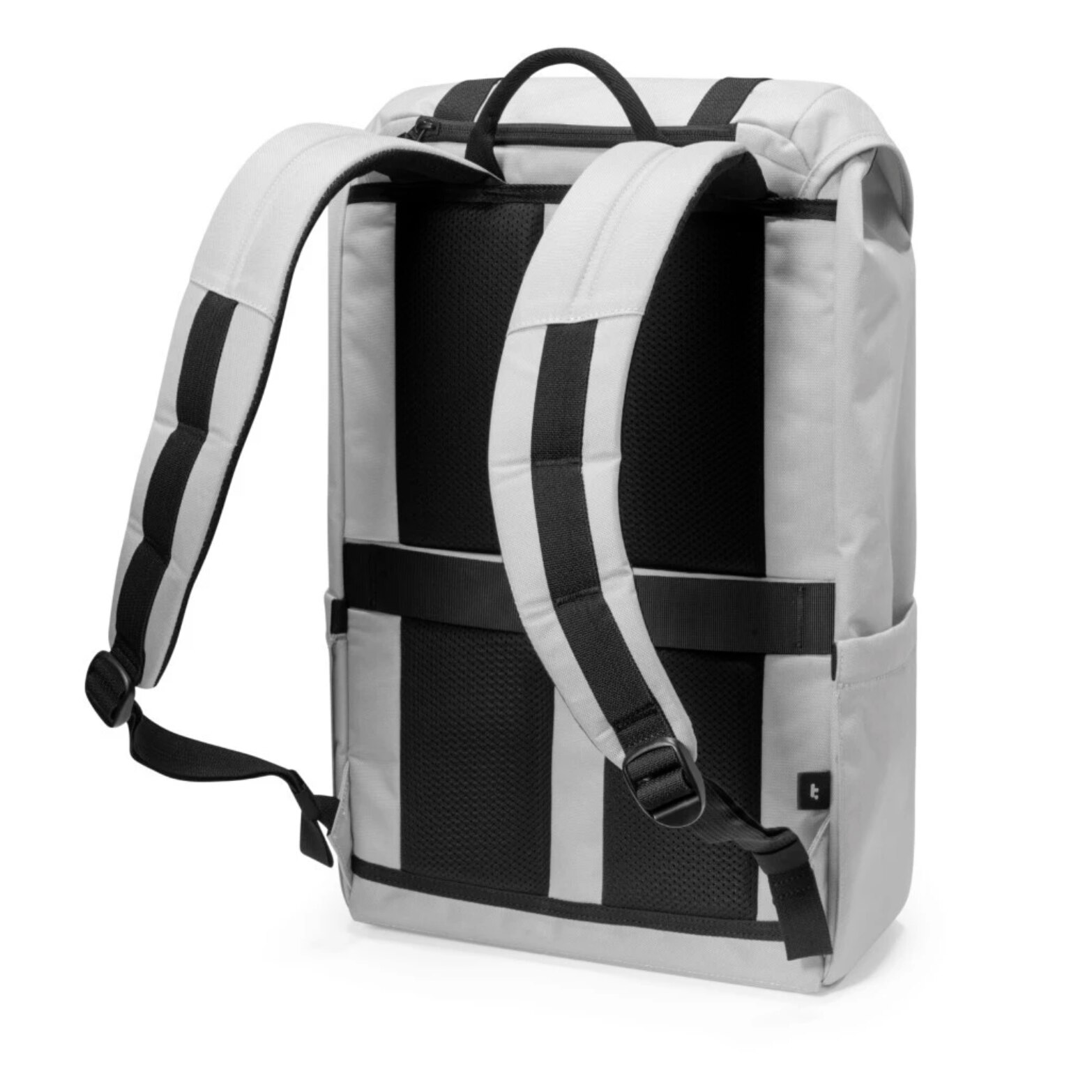 Rucsac pentru laptop Tomtoc VintPack TA1, 15.6 inch, Capacitate 22L, 45 x 30 x 15 cm, Gri