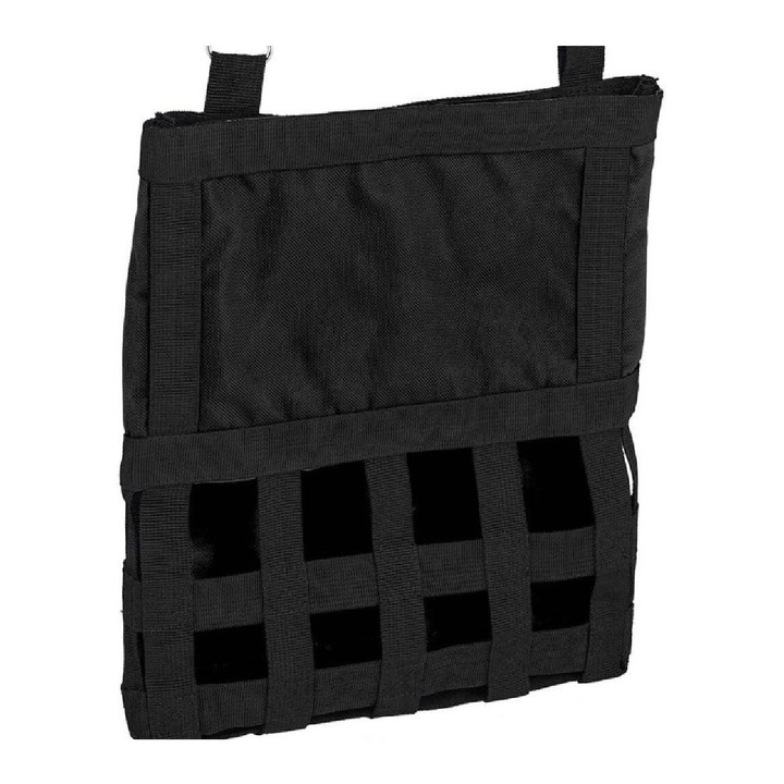 Geanta pentru fan pentru animale mici, Relaxdays, negru, dimensiuni 30 x 30 cm