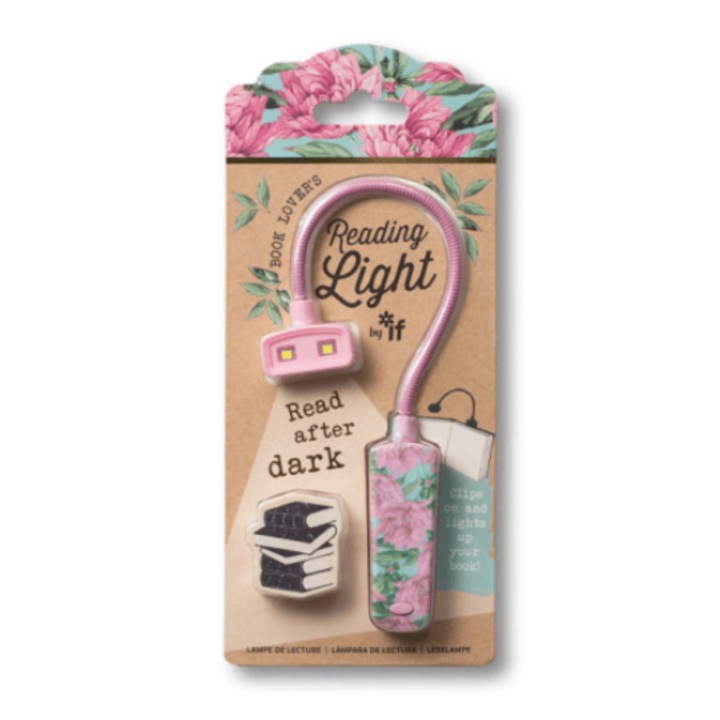 Lampa pentru citit - Book Lover's Reading Light - Floral