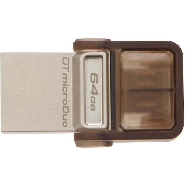 Памет USB Kingston DataTraveler MicroDuo, 64GB, USB 2.0, OTG
