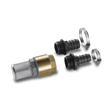 Filtru de aspirare Karcher Premium cu sistem de stopare a refluxului, 3/4 Filtru de aspirare Karcher Premium cu sistem de stopare a refluxului, 3/4