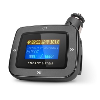 Modulator FM Energy Sistem 1100, ecran LCD, slot SDHC, USB, Telecomanda Modulator FM Energy Sistem 1100, ecran LCD, slot SDHC, USB, Telecomanda