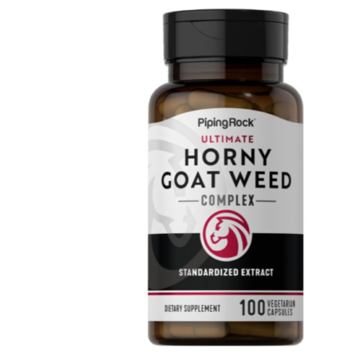 Piping Rock Horny Goat Weed Complex, 100 kapszula, Yohimbe, Tribulus, Maca