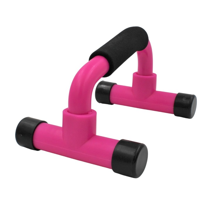 Set suport manere push-up XQ Max, roz