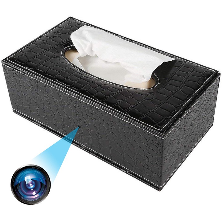 Шпионска камера в поддръжка iUni IP73 салфетки, Wi-Fi, Full HD, Сензор за движение