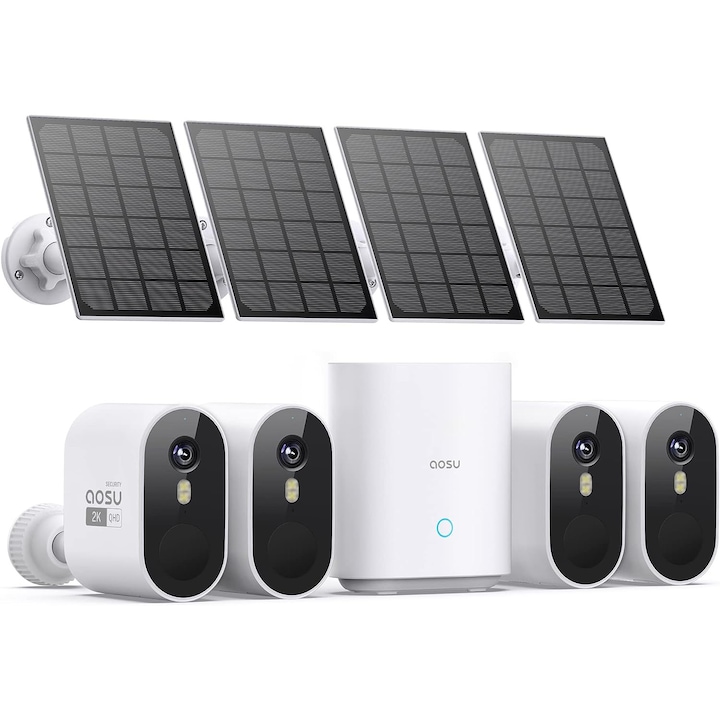 Kit complet supraveghere video, 4 Camere 2 MP, IR 20 m, HDD 1TB, DVR 4 canale Dahua KIT-DAH-4x2MP30I3-COMPLET