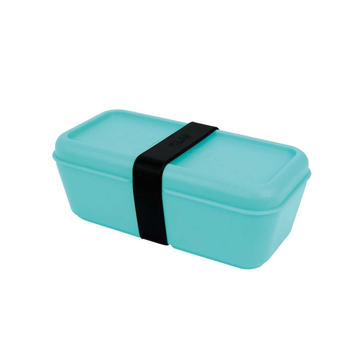 Élelmiszerdoboz, Milánó, Naplemente, Türkiz, 0,75L