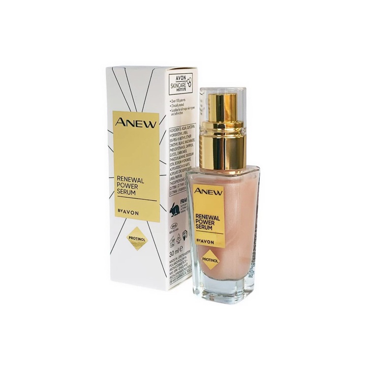 Ser Anti-imbatranire, Anew Power Serum, Avon, 30 ml